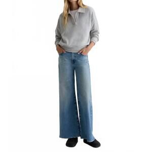 NEW AG JEANS saige wide leg jean in western front